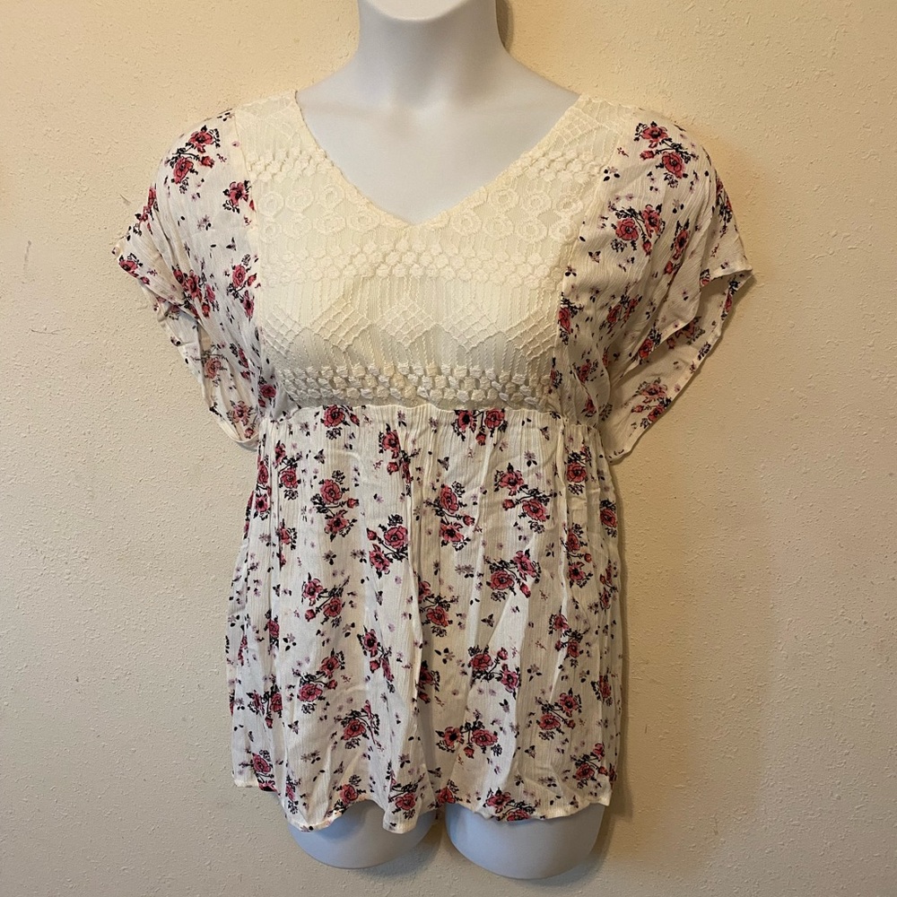 TORRID Floral blouse
